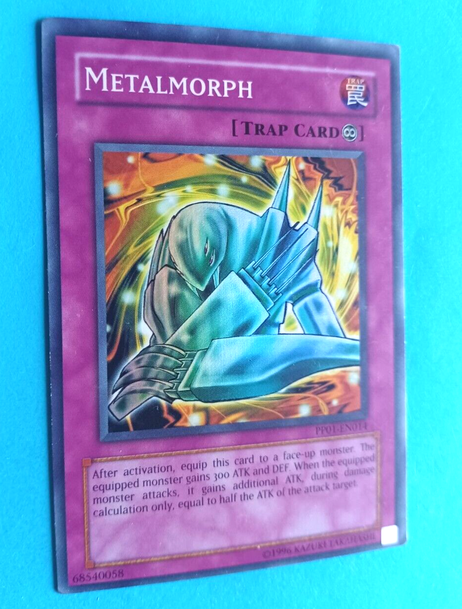 metalmorph yugioh card Yu-Gi-Oh - PP01-EN014 All cards will be carefully packed for safe transit Metalmorph Celebrating my birthday with