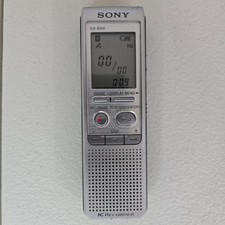 Sony Digital Voice Recorder ICD-B500 Recorder Silver 256MB Memory Tested