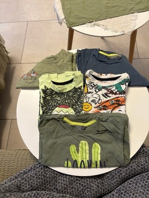 T- Shirt Kinder Jungen Kleiderpaket 5 Teile Gr. 86 Primark