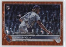 2022 Topps Update Rookie Debut Orange Foil 93/299 Ryan Pepiot #US258 3d7