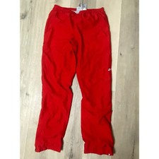 Vintage Nike women's 90's lined Red Jogger Sport track Pants S 4/6