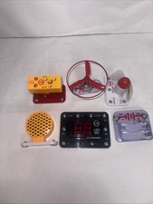 LOT of 6 Elenco Snap Circuits/Parts U29- LED MC, SP2 , M8, M1, DM, B1  TESTED