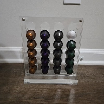 Nespresso Versilo Original Capsules Dispenser Magnetic Standing with 30 Capsules