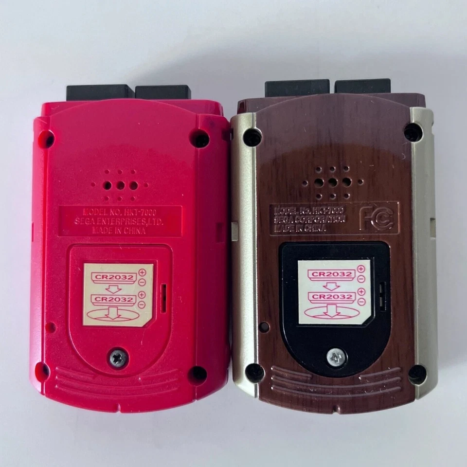 DC Visual Memory Sakura Wars & All Japan Pro Wrestling Red SEGA Dreamcast VMU JP - Image 2 of 4