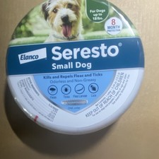 Elanco Seresto Small Dog Flea  Tick Collar Up to 18 lbs 8 Month Protection