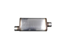 Jones Max Flow Performance Muffler - 3 Offsetcenter - 4x9 Oval - Mf1259 Jones Max Flow Performance Muffler - 3 Offsetcenter - 4x9 Oval - Mf1259