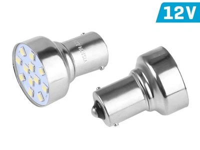 LED P21W BA15s 12V 6000K Weiß 2er - Bild 1 von 3