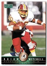 Brian Mitchell 270 1997 Pro Line Common NM Sports Card