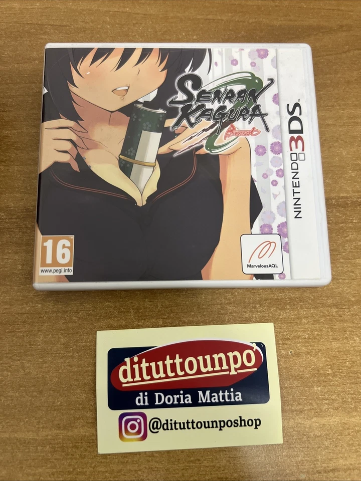 SENRAN KAGURA BURST NINTENDO 3DS PAL-EUR FRANCE / HOLLAND, foto 1 di 5