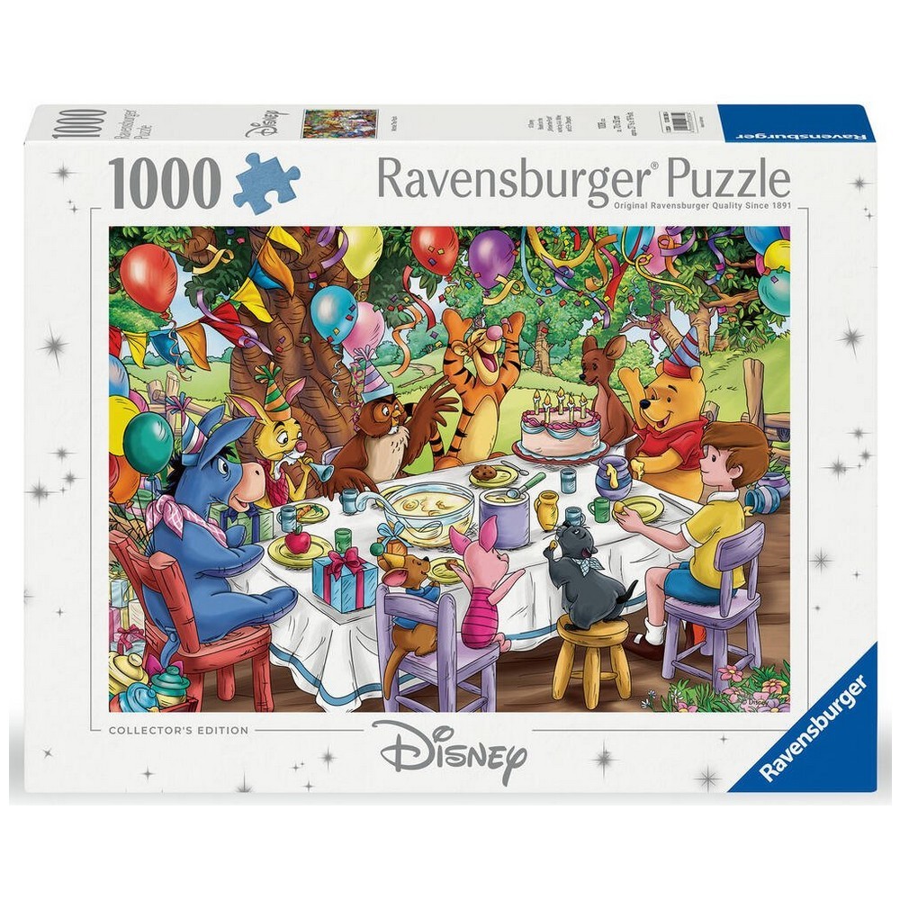 Puzzle 1000 pièces Ravensburger Disney pour raviver vos souvenirs d'enfance avec Winnie