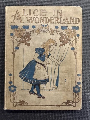 Vintage Alice in Wonderland Book C1900 Carol Lewis Mclaughlin Brothers New York - Image 1 of 4