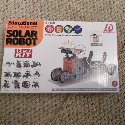 New Solar Robot, Educational 12-IN-1KIT