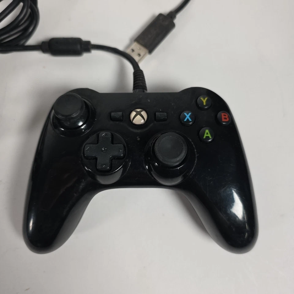 PowerA Mini Kids Wired Xbox One Controller - Black Working - Image 2 of 4