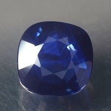 1.08CT STUNNING AA UNHEATED UNTREATED CUSHION DARK BLUE SAPPHIRE NATURAL