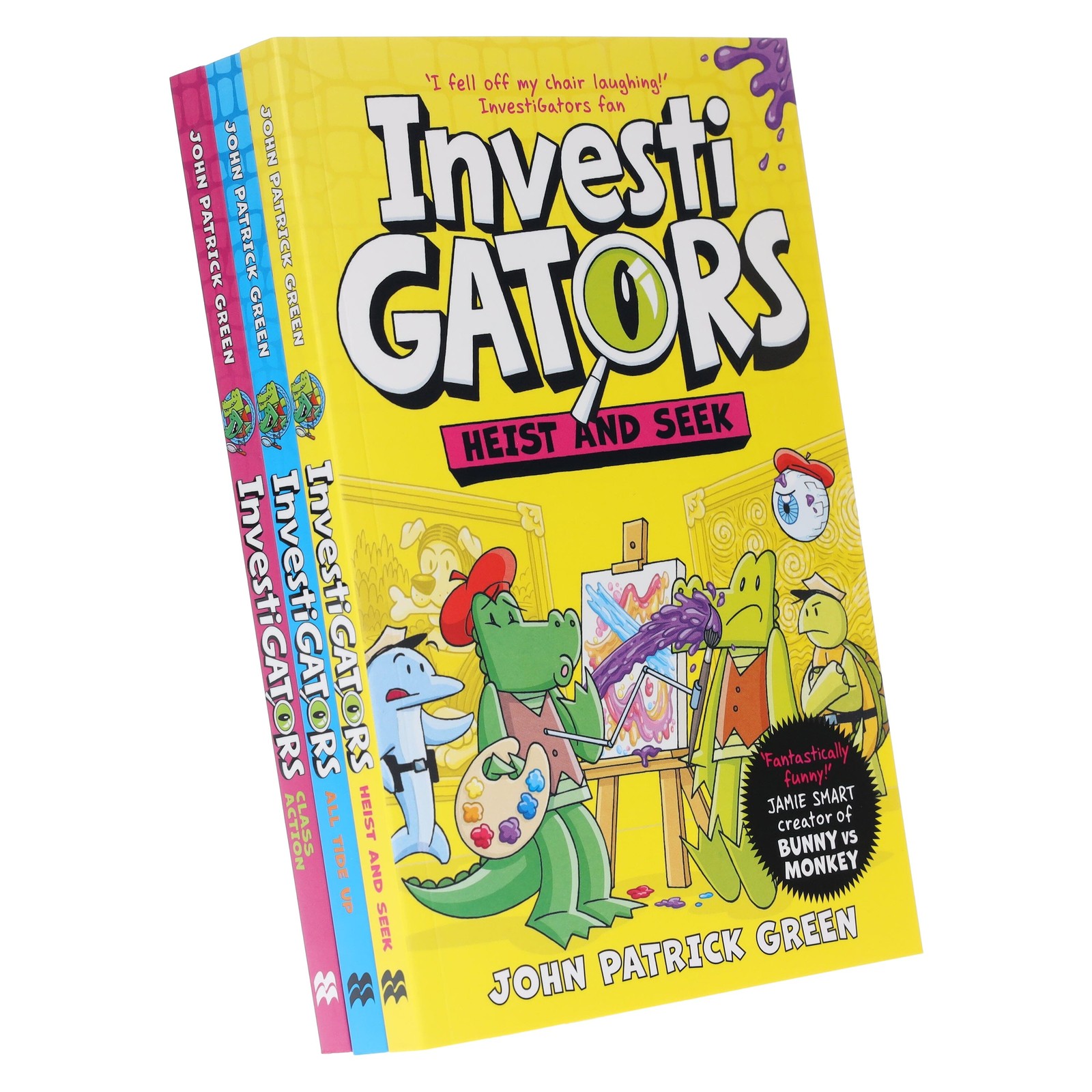 Investigators Series 3 Books Set by John Patrick Green (Book 6-8) Heist and Seek - Image 5