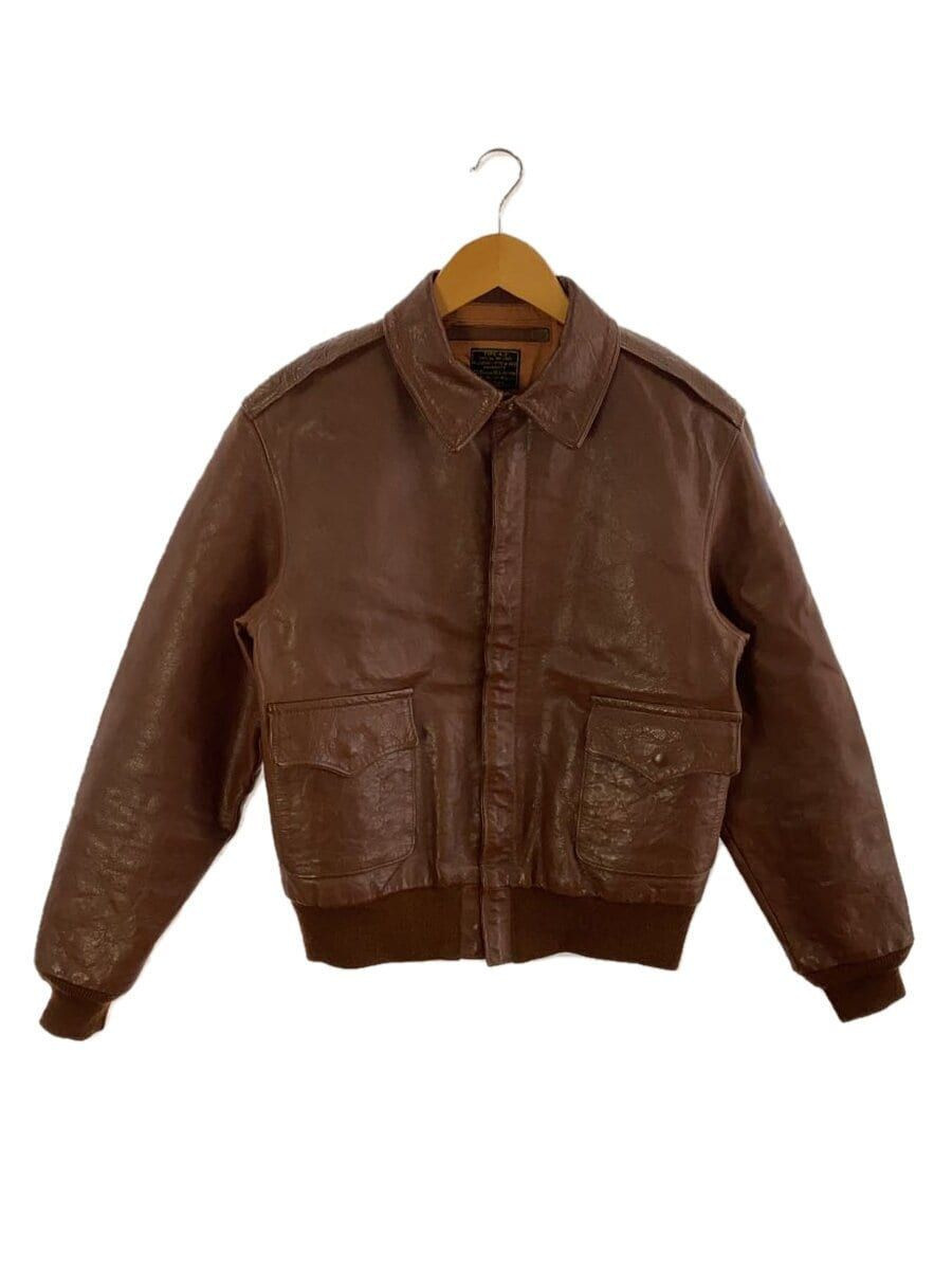 Toys McCoy Leather Jacket Blouson 38 Brown 30-1415 Used | eBay Toys McCoy Leather Jacket Blouson 38 Brown 30-1415 Used | eBay