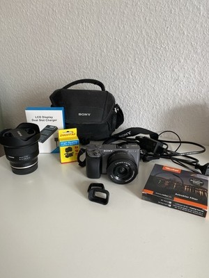 Sony Alpha a6000 Graphit Grau mit Kit Objektiv (16-50mm)