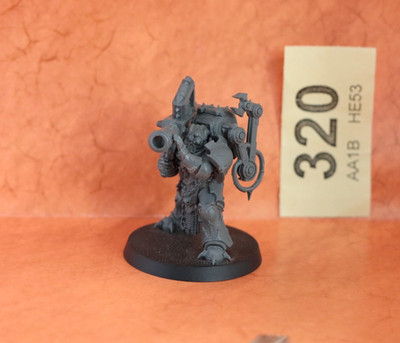 Warhammer 40k Chaos Marine Havoc with Missile Launcher- Assembled