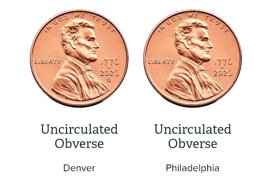 2026-P Lincoln Shield Cent — photo from another recent sale
