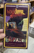 Vintage 1988 Woodchipper Massacre VHS 2023 Terror Vision Home Video Sealed Camp
