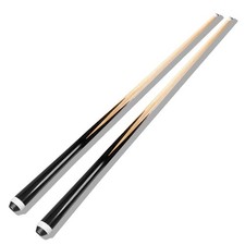 HMQQ Pool Cue Sticks   36" Billiard Cues with 13mm Leather Tip,Set of 2 Du