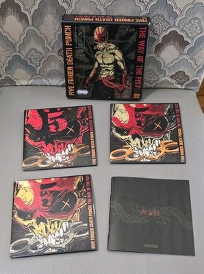 Way of the Fist by Five Finger Death Punch (CD, 2010) Iron Fist Edition