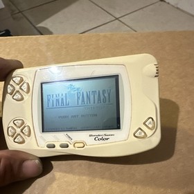 Final Fantasy WonderSwan Color Special Edition Console Bundle TESTED/ WORKING