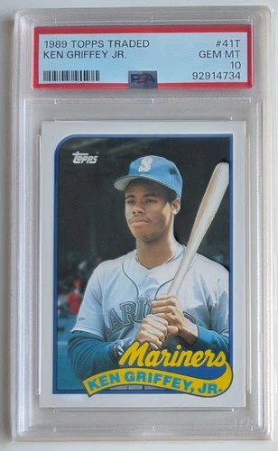 1989 Topps Traded - Ken Griffey Jr #41T (RC) PSA 10