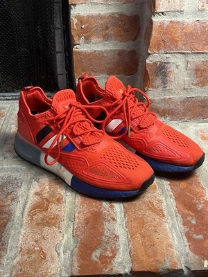 Adidas Originals ZX 2K Boost  Paris  Red Men s Size 9 Sneakers