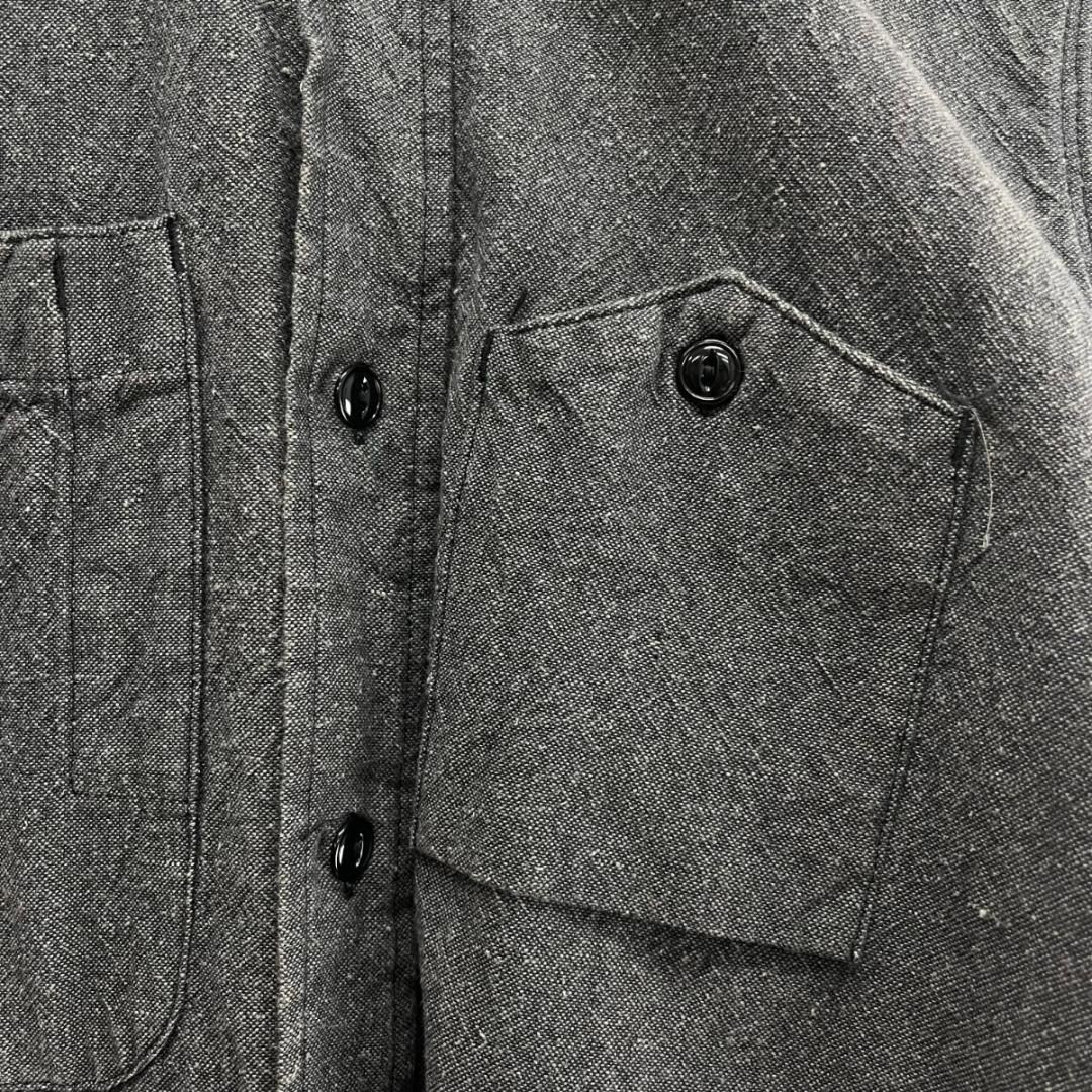 Engineered Garments USAMade Chambray Work Shirt w… - image 22