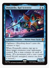 Donatello, Rad Scientist | MTG TMNT TMC | Blue Mutant Ninja Turtle EDH | Mythic