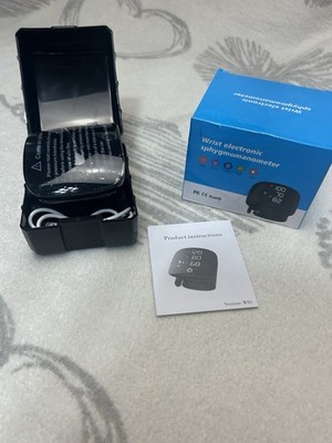 Intelli System Wrist Electronic Sphygmomanometer NIB Blood Pressure Monitor