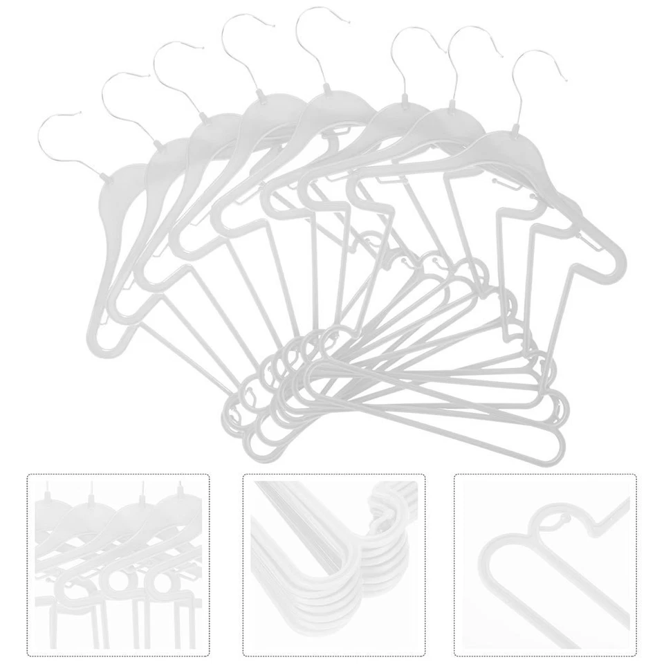 12pcs Baby Clothes Hangers Infant Clothes Hangers Kids Clothes Drying Hangers