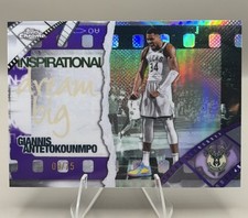 2025-26 Topps Chrome Giannis Antetokounmpo PURPLE REFRACTOR /75 INSERT Bucks SSP
