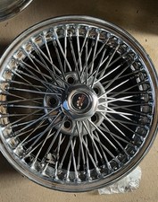 ONE NEW Dayton Wire Wheel 15 X 7" 5.25" Backspace Bolt Pattern: 5 Lug