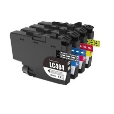 LC404 Ink Cartridges 4-Pack for Brother MFC-J1205W MFC-J1215W Printer