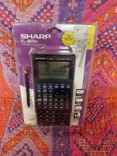 Calcolatrice grafica Sharp EL-9600C nuova nella confezione originale!