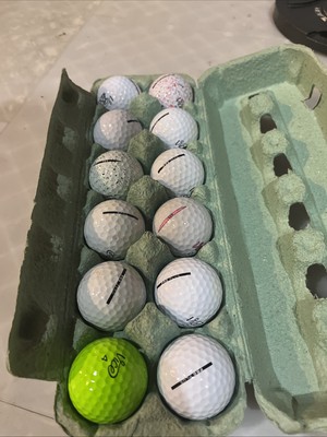 12 Used Vice Golf Balls