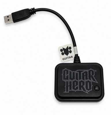 Guitar Hero Band Hero Wireless USB Dongle PS2 PS3 Receiver Gitarre EXTREM RAR