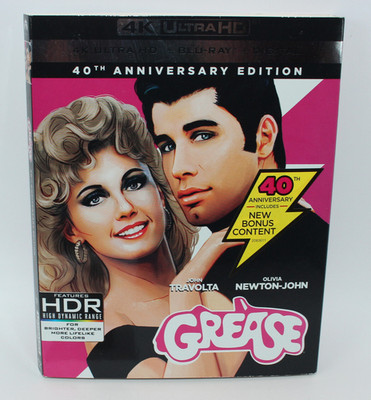 Grease *OOP SLIPCOVER ONLY*(40th Anniversary Edition) (UHD, 1978)*NO DISC*