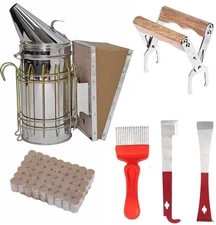 Honey Lake Bee Smoker Kit, for Beekeeping Included Standard Size 
