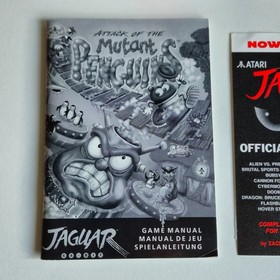 Attack of the Mutant Penguins - Original Official Atari Jaguar Console Game