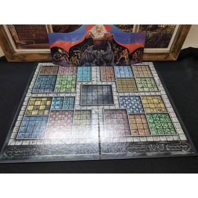 Hero Quest 1989 1990 Replacement Game BOARD And SHIELD Part EXCELLENT CONDITION