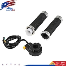 Handlebar Throttle Grips W/ Kill Switch for 49cc 66cc 80cc Motorized Bicycle New