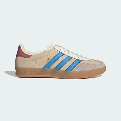 adidas Originals Gazelle Indoor JQ0010 Sand Strata / Pulse Blue / Chalk White