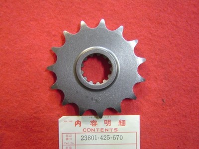 Ritzel Auslass Getriebe 15 Zähne Honda CB750KZ LZ FZ 23801-425-670