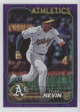 2024 Topps Update Purple Holo Foilboard 128/799 Tyler Nevin #US3 ib6