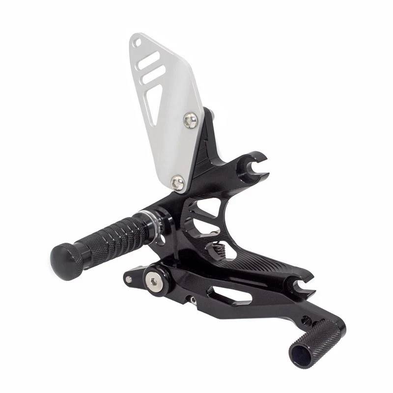 Juego trasero ajustador de ala de talón para Honda CBR650F/CB650R reposapiés reposapiés moto Foto 3 de 4