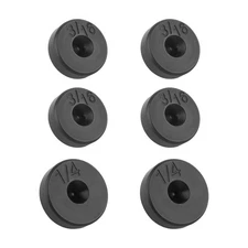 IHOTDER 6PCS Brake Line Flaring Tool Kit Flare Adapter3/16" & 1/4" Steel Adap...