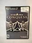 Star Trek: Conquest (Sony PlayStation 2, 2007) Tested Working EUC PS2 Complete